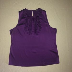 Purple top from Neiman Marcus/ elie tahari